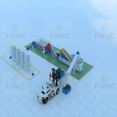 Commercial 5TPH Olive & Avocado Oil Pressing Production Line - Automatic Centrifuge System
