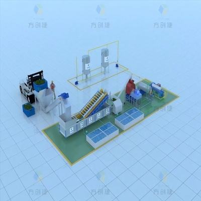 Fully automatic avocado oil pressing production line with Horizontal Rotor Centrifuge 2/3 Phase Liquid-solid Decanter