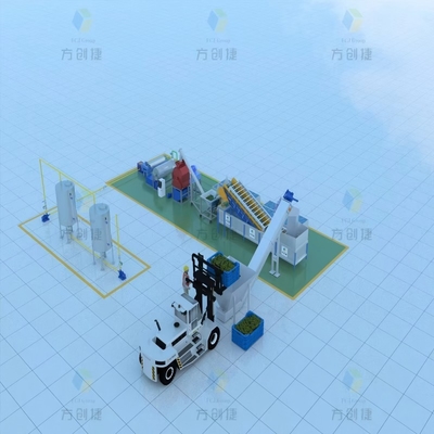 Fully automatic avocado oil pressing production line with Horizontal Rotor Centrifuge 2/3 Phase Liquid-solid Decanter