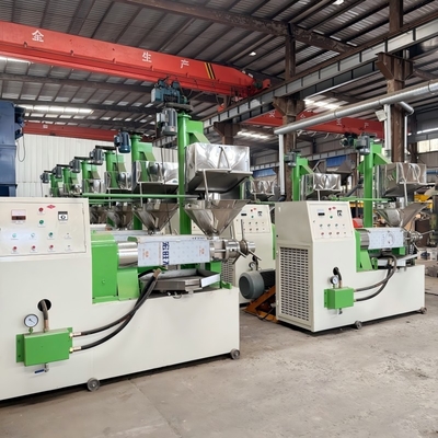 High-Efficiency Spiral Cooking Oil Press Machine for Sunflower, Sesame, Peanut, Soybean, and Mustard Seeds