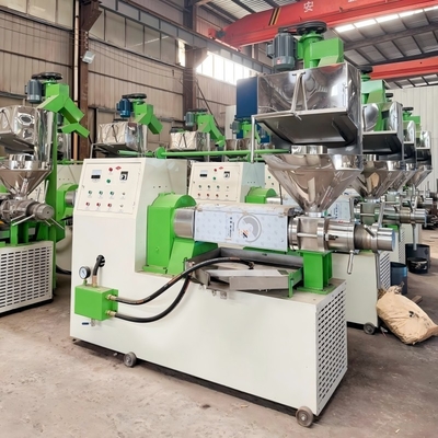 Spiral Sunflower Seed Cold Oil Presser Soybean & Peanut Oil Press Machine for Cooking Oil Making