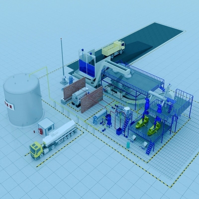 1-2T/H Automatic Edible Oil Production Line Palm Oil Presser for Palm and Palm Kernel