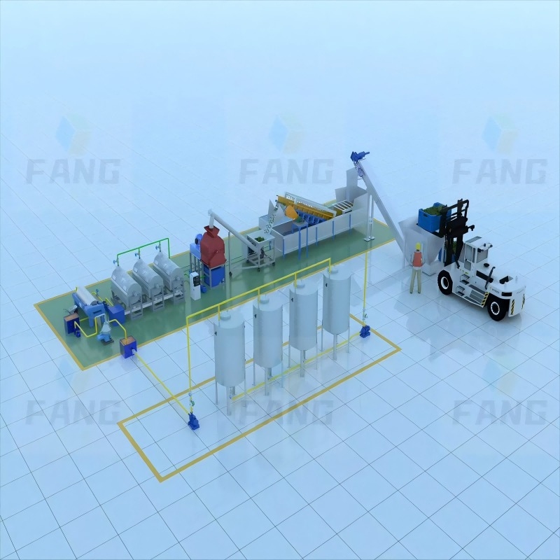 5TPH Olive Oil Pressing Production Line  Profesional Manufacturer Olive Oil Horizontal Rotor Centrifuge